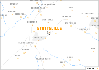 map of Stottsville