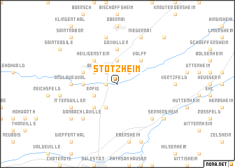 map of Stotzheim