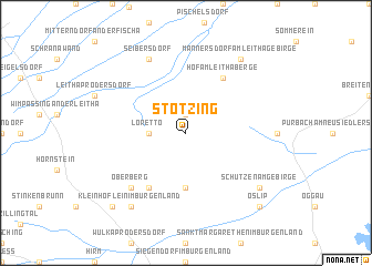 map of Stotzing