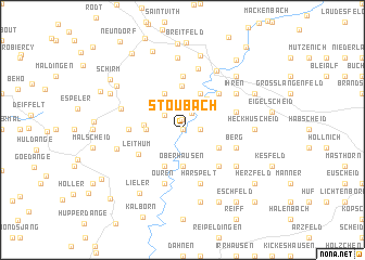 map of Stoubach