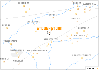 map of Stoughstown