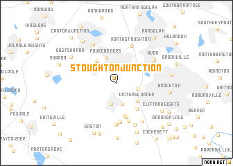 map of Stoughton Junction