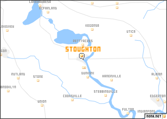 map of Stoughton