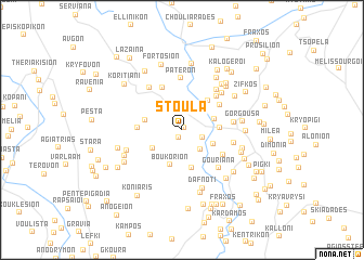 map of Stoúla