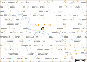 map of Stoumont