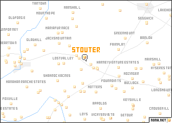 map of Stouter