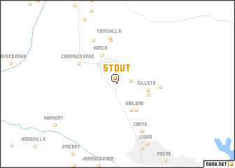 map of Stout