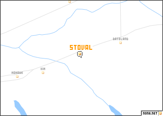 map of Stoval