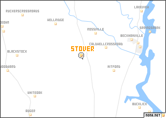 map of Stover