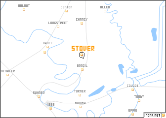 map of Stover