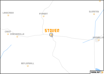 map of Stover