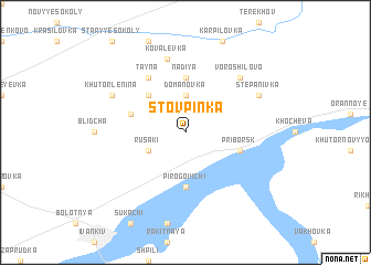 map of Stovpinka