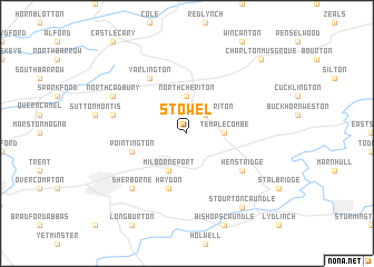 map of Stowel