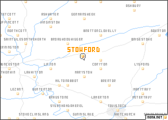 map of Stowford