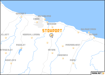 map of Stowport