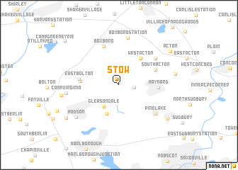 map of Stow