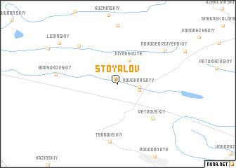 map of (( Stoyalov ))