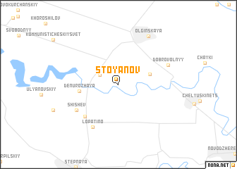 map of Stoyanov
