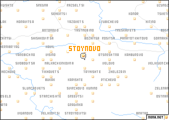 map of Stoynovo