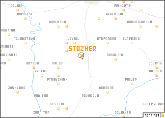 map of Stozher