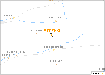 map of Stozhki