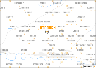 map of Straach