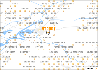 map of Straat