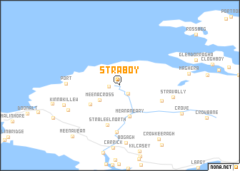 map of Straboy