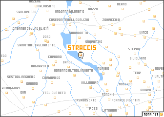map of Straccis