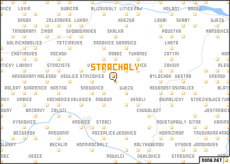 map of Strachaly