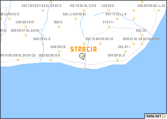 map of Stracia