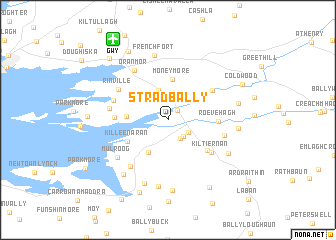 map of Stradbally