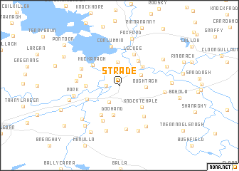 map of Strade