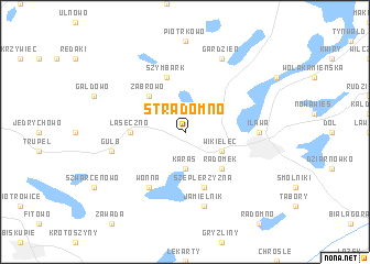 map of Stradomno