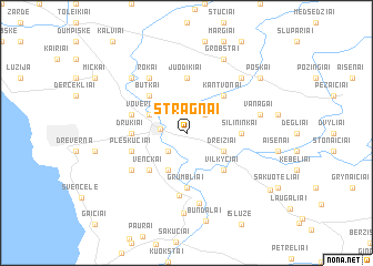 map of Stragnai