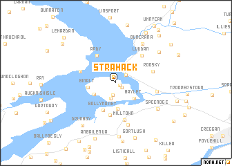 map of Strahack