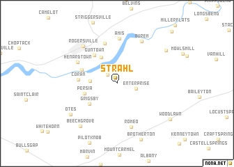 map of Strahl