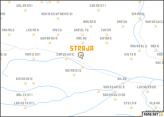 map of Straja