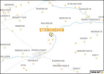 map of Strakhovka