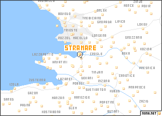 map of Stramare