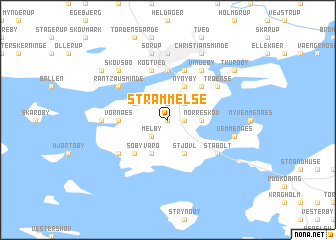 map of Strammelse