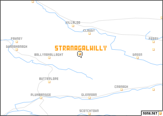 map of Stranagalwilly