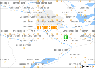 map of Strandbro