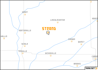 map of Strand