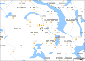 map of Strand