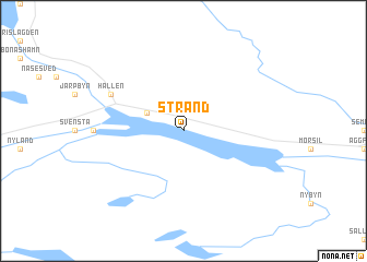 map of Strand