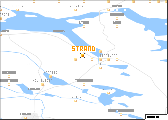 map of Strand
