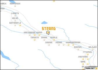 map of Strand