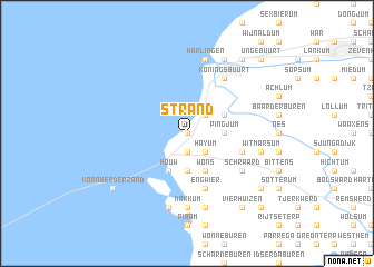 map of Strand