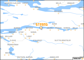 map of Strand